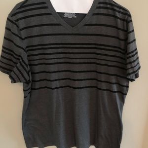 Alfani Men’s Striped V-Neck